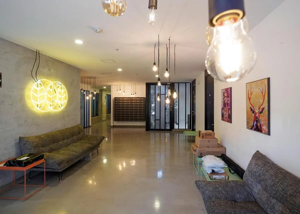 Apartament Cozy And Bright Studio Loft In Central Laureles Medellín Kolumbia